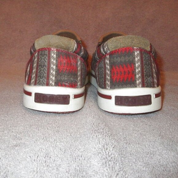 Twisted X Hooey Mens Slip On Loafer Size 10 Aztec Nomad Bomber Comfort Shoe EUC main image 11